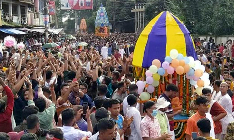 সিলেটে ইসকনের রথযাত্রা শুক্রবার নিরাপত্তায় প্রস্তুত প্রশাসন