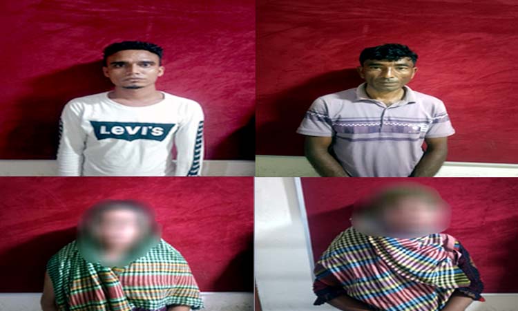 সিলেটে অনৈতিক কাজে জড়িত থাকার অভিযোগে ৪ জন গ্রে ফ তা র