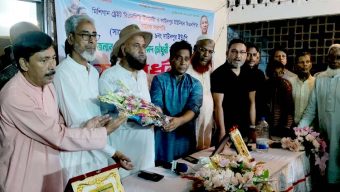 দাউদপুর ইউনিয়ন পরিষদের সাবেক চেয়ারম্যান দিলদার আহমদ চৌধুরী কচিকে সংবর্ধনা