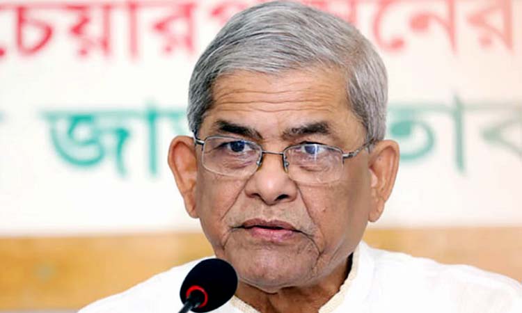 অন্তর্বর্তী সরকার ইতোমধ্যে অনেক ভালো কাজ করেছে: মির্জা ফখরুল