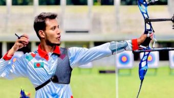 এশিয়া কাপে আর্চারিতে ফাইনালে বাংলাদেশের আলিফ,পদক নিশ্চিত