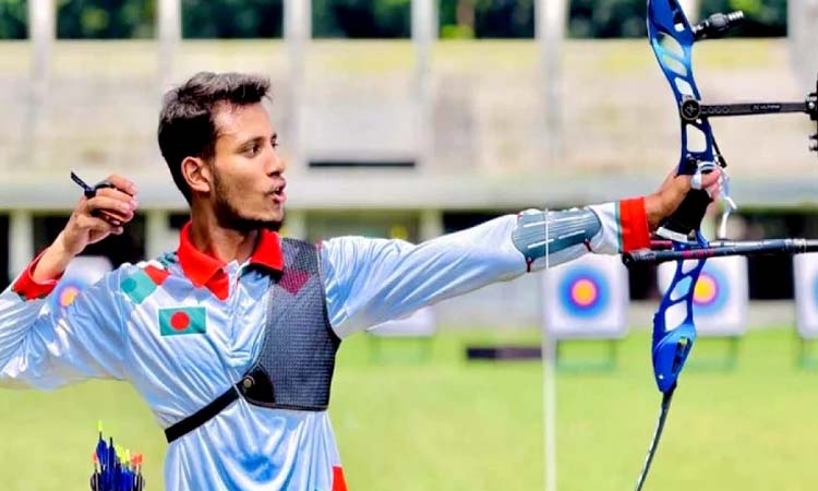 এশিয়া কাপে আর্চারিতে ফাইনালে বাংলাদেশের আলিফ,পদক নিশ্চিত