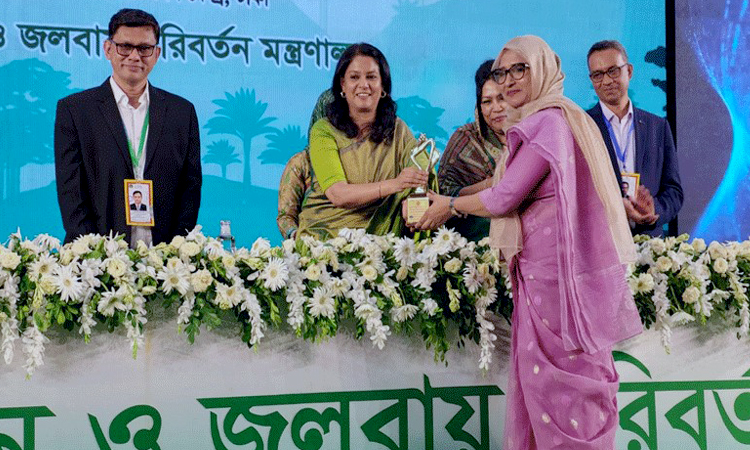 ‘জাতীয় পরিবেশ পদক-২০২৪’ অর্জন করেছে ডাব্লিউবিবি ট্রাস্ট
