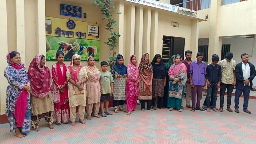 মৌলভীবাজার সীমান্ত দিয়ে ২৫ জনকে পুশইন করলো বিএসএফ