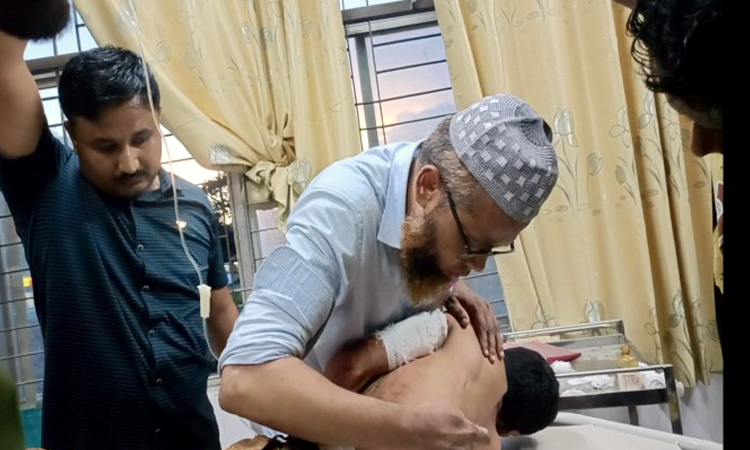 সুনামগঞ্জে চাঁদার টাকা না দেওয়ায় দুই ভাইকে ছুরিকাঘাত