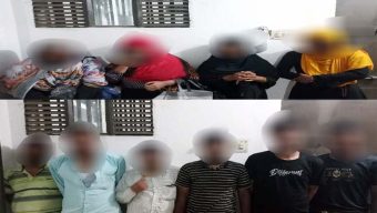 সিলেটে আবাসিক হোটেল থেকে ১০ নারী-পুরুষ আ ট ক