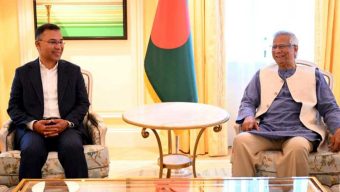 কেক পাঠিয়ে প্রধান উপদেষ্টাকে জন্মদিনের শুভেচ্ছা জানালেন তারেক রহমান