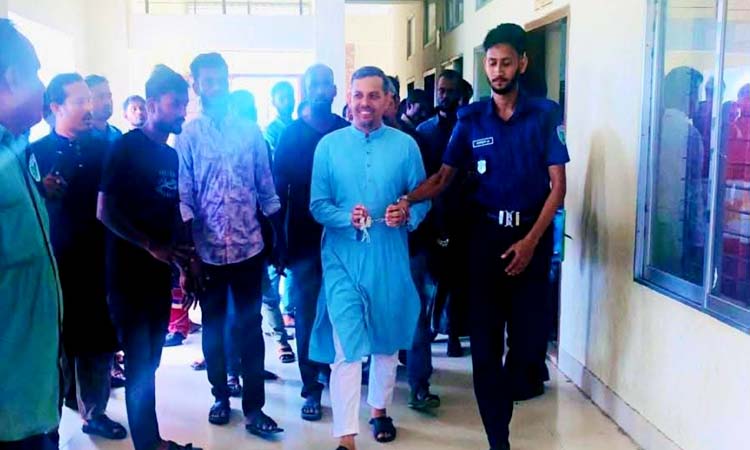 সুনামগঞ্জ’শান্তিগঞ্জ উপজেলা’ আ.লীগের সাংগঠনিক সম্পাদক কারাগারে