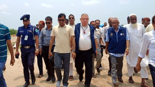 কোম্পানীগঞ্জে হাইটেক পার্ক পরিদর্শনে চীনা প্রতিনিধি দল