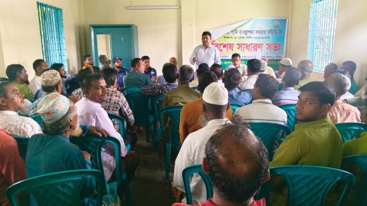 বাংলাবাজার পানি ব্যবস্থাপনা সমবায় সমিতির নির্বাচনে ১২ পদে বিনা প্রতিদ্বন্দ্বিতায় নির্বাচিত