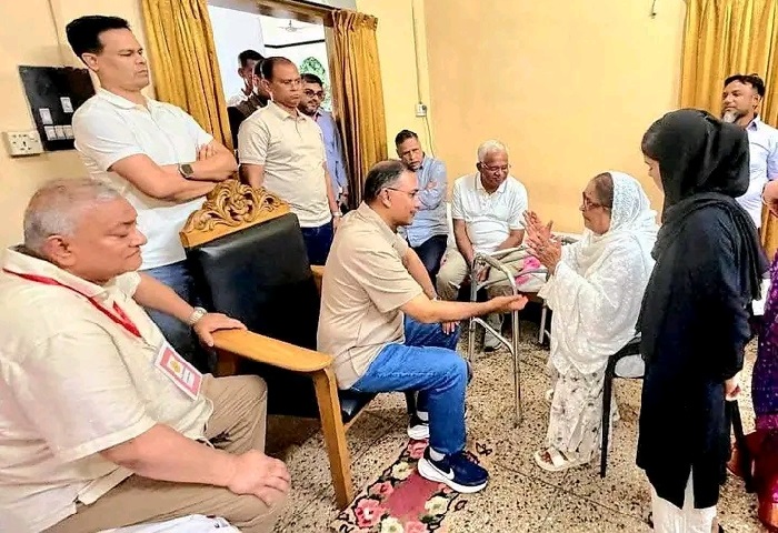 প্রবীণ সংসদ সদস্য খালেদা রাব্বানীকে দেখতে বাসায় গেলেন প্রধানমন্ত্রী