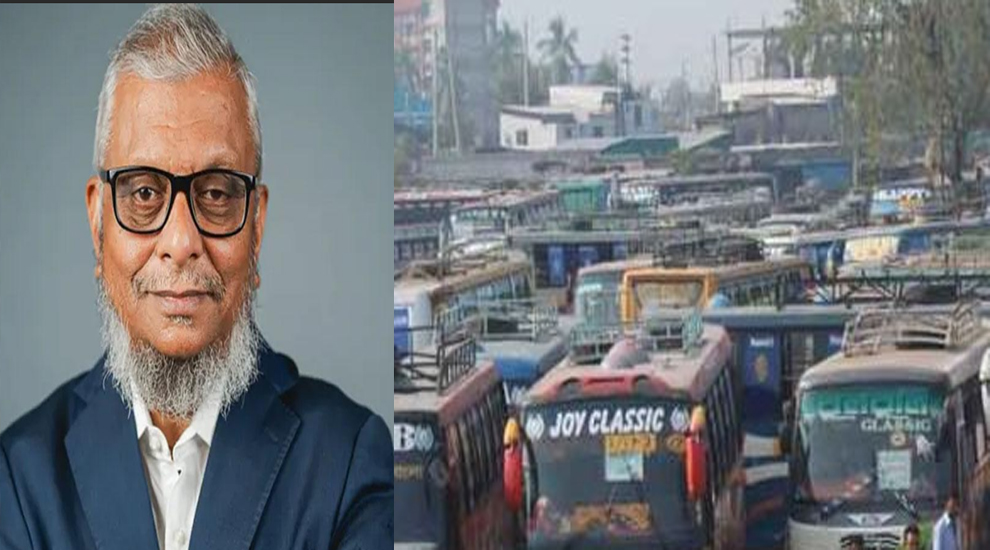 মন্ত্রী আরিফের আশ্বাসে সিলেটে পরিবহণ ধর্মঘট স্থগিত