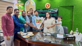 জামালগঞ্জে প্রেসক্লাবের সাংবাদিকদের সঙ্গে নবাগত ইউএনও’র মতবিনিময় অনুষ্ঠিত