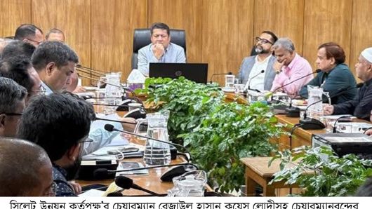 গৃহায়ণ ও গণপূর্ত মন্ত্রীর সাথে মতবিনিময় সভায় কয়েস লোদীসহ ৭ উন্নয়ন কর্তৃপক্ষের চেয়ারম্যান