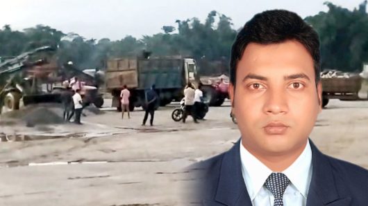 জব্দ পাথর নিয়ে ইউএনও’র লুকোচুরি