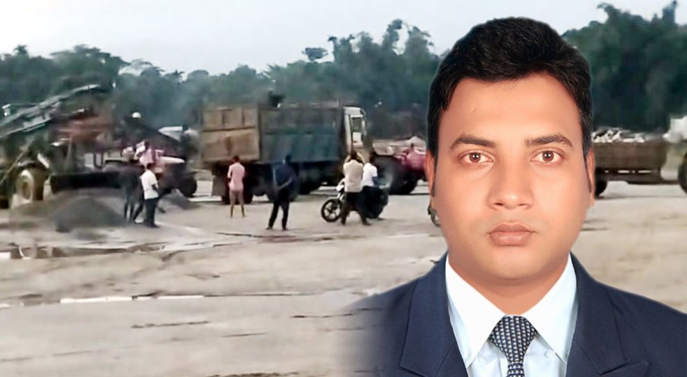 জব্দ পাথর নিয়ে ইউএনও’র লুকোচুরি