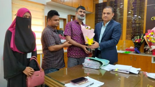 সিলেটে নবাগত জেলা প্রশাসকের সাথে গ্রীণ ডিসএ্যাবল্ড ফাউন্ডেশনের শুভেচ্ছা বিনিময়