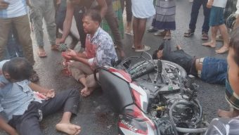 হবিগঞ্জের আজমিরীগঞ্জে তিন মোটরসাইকেলের মুখোমুখি সংঘর্ষে নিহত ৩, গুরুতর আহত ২