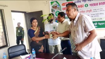 শাল্লায় জাতীয় পল্লী উন্নয়ন দিবস উপলক্ষে আলোচনা সভা ও গাছের চারা বিতরণ