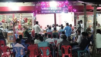 বগুলাবাজার ইউনিয়ন যুবদলের কার্যালয় উদ্বোধন অনুষ্ঠিত