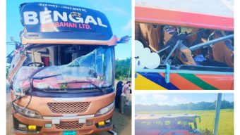 ওসমানীনগরে দুই বাসের মুখোমুখি সংঘর্ষে নিহত-৯