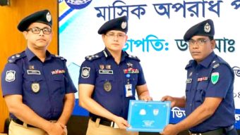 অধিক মামলা নিষ্পত্তি ও চোরাচালানবিরোধী অভিযানে অবদানে সিলেট রেঞ্জের শ্রেষ্ঠ ওসি দিরাই থানার আমিনুল!