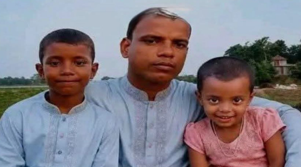 দিরাইয়ে বাবার হাতে দুই সন্তান  খুন