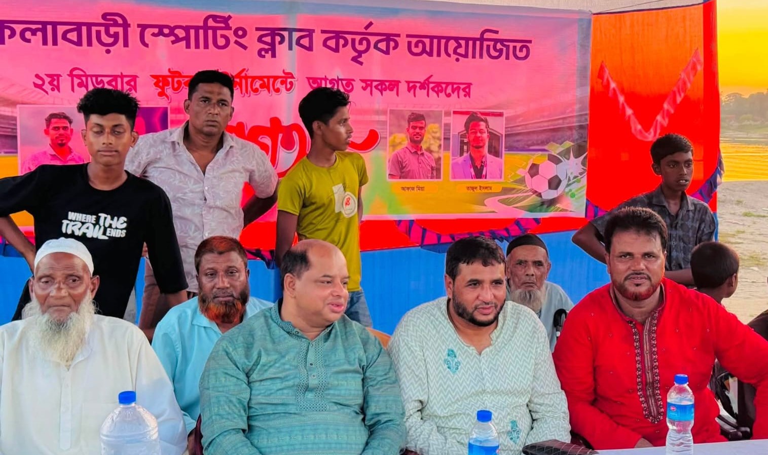 কোম্পানীগঞ্জে জমকালো আয়োজনে কলাবাড়ী স্পোর্টিং ক্লাবের ২য় মিডবার টুর্নামেন্টের উদ্বোধন