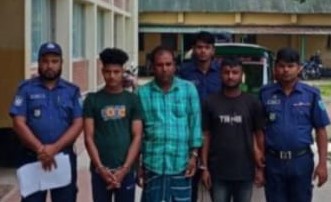 নিষিদ্ধ ভারতীয় পণ্য ও ওয়ারেন্টভুক্ত আসামিসহ কোম্পানীগঞ্জে আটক ৩