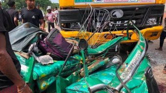 ওসমানীনগরে ট্রাক ও সিএনজিচালিত অটোরিকশার মুখোমুখি সংঘর্ষে অন্তত ৪ জন নিহত