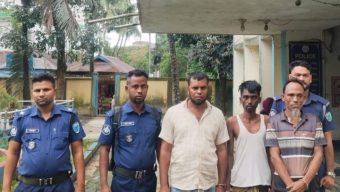 শাল্লায় পুলিশের অভিযান: ২০২ পিস ইয়াবাসহ ধরা পড়ল ৩ জন