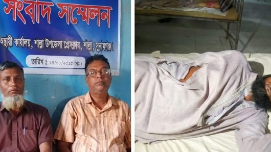 শাল্লায় সাংবাদিকের ওপর হামলা ও পরবর্তী ‘অপপ্রচারের’ প্রতিবাদে সংবাদ সম্মেলন/বিবৃতি