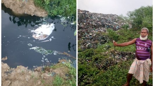 সিসিকের  বর্জ্যের পাহাড়ে বিলীন ভাড়েরা বিল, বিপর্যস্ত ১০ গ্রামের মানুষ হুমকিতে পরিবেশ ও জনস্বাস্থ্য