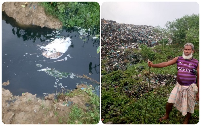 সিসিকের  বর্জ্যের পাহাড়ে বিলীন ভাড়েরা বিল, বিপর্যস্ত ১০ গ্রামের মানুষ হুমকিতে পরিবেশ ও জনস্বাস্থ্য