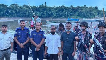 বালু লুটে জিরো টলারেন্স: গোয়াইনঘাটে ২৭ ড্রেজার ধ্বংস, ২৩ জন গ্রেপ্তার ও ৫ লাখ টাকা জরিমানা!