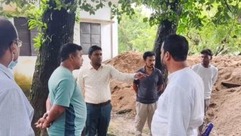 লুটের বালু ইউএনও অফিসের সামনে মজুত জব্দের নির্দেশ