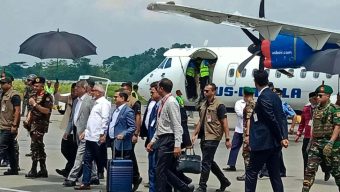 রাষ্ট্রপতি সিলেট পৌঁছেছেন 