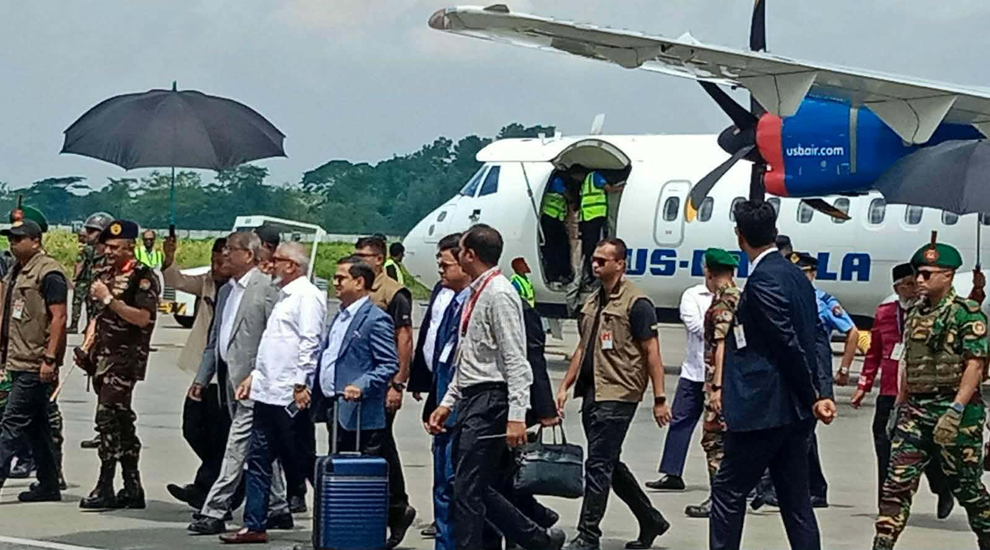 রাষ্ট্রপতি সিলেট পৌঁছেছেন 