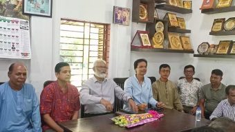 বানিয়াচংয়ে এমপি ডা. জীবন এঁর সাথে হিন্দু বৌদ্ধ খ্রিস্টান কল্যাণ ফ্রন্ট নেতৃবৃন্দের মতবিনিময় 