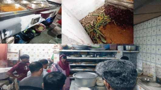 জেলা প্রশাসনের  অভিযান দুই রেস্টুরেন্টকে জরিমানা