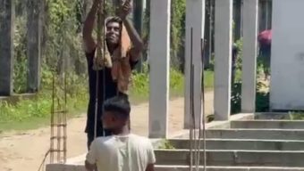 ফেঞ্চুগঞ্জে আদালতের আদেশ অমান্যের অভিযোগ বিরোধপূর্ণ জমিতে নির্মাণকাজ বন্ধ করল পুলিশ
