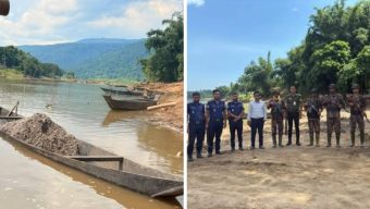 জৈন্তাপুরে টাস্কফোর্সের অভিযান ১২ বারকি নৌকা নষ্ট ৫০ হাজার টাকা জরিমানা