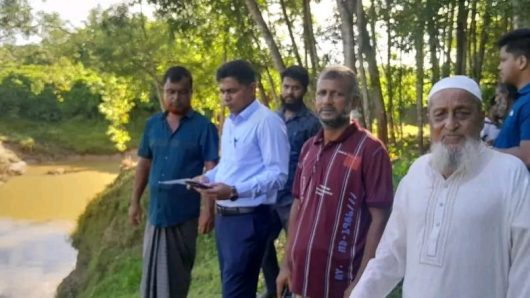 মাধব ছড়ায় বিষ দিয়ে মাছ শিকার ঠেকাতে বড়লেখাজুড়ে সতর্কতামূলক মাইকিং