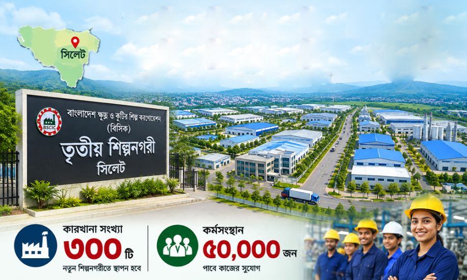 নতুন বিসিকে চাকরি  হবে ৫০ হাজার মানুষের