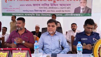 বড়লেখায় হাকালুকি উচ্চ বিদ্যালয়ে কৃতি শিক্ষার্থী সংবর্ধনা অনুষ্ঠান