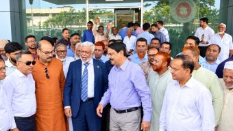 লন্ডন থেকে দেশে প্রত্যাবর্তন করলেন যুবদলের সাবেক কেন্দ্রীয় নেতা আশিক