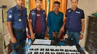 বিয়ানীবাজারে যাত্রীবাহী বাসে তল্লাশি, ৬ হাজার ইয়াবাসহ আটক ১