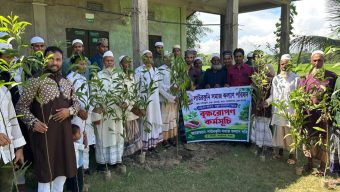 গোয়াইনঘাটে লাউরকুনি সমাজ কল্যাণ পরিষদের উদ্যোগে বৃক্ষরোপণ কর্মসূচি!