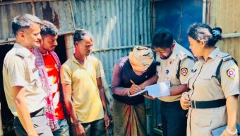 শাল্লায় মাদকদ্রব্য নিয়ন্ত্রণ অধিদপ্তরের অভিযান: ৫ লিটার মদ ও বিপুল পরিমাণ ওয়াশ জব্দ