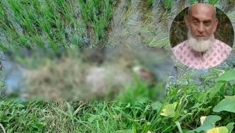 গোলাপগঞ্জে ক্ষেতের জমি থেকে বৃদ্ধের লাশ উদ্ধার